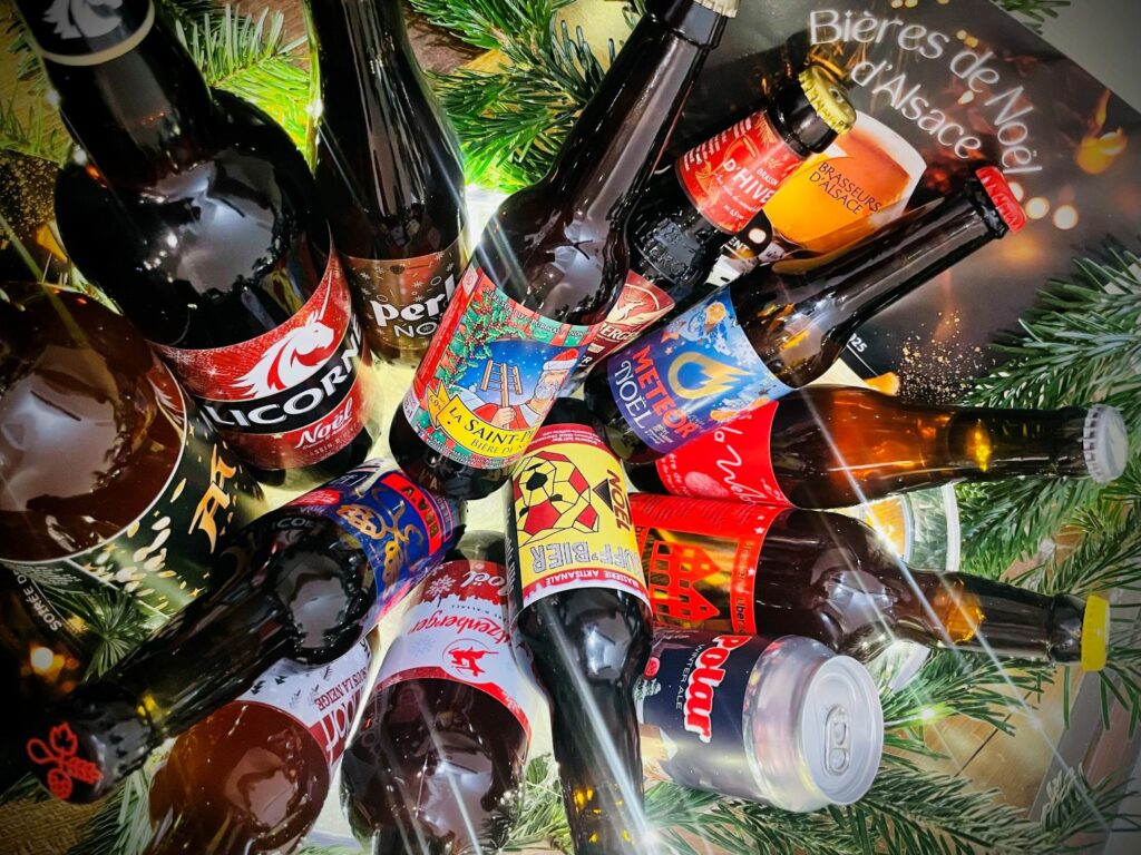 Bières de noel 2025 Alsace