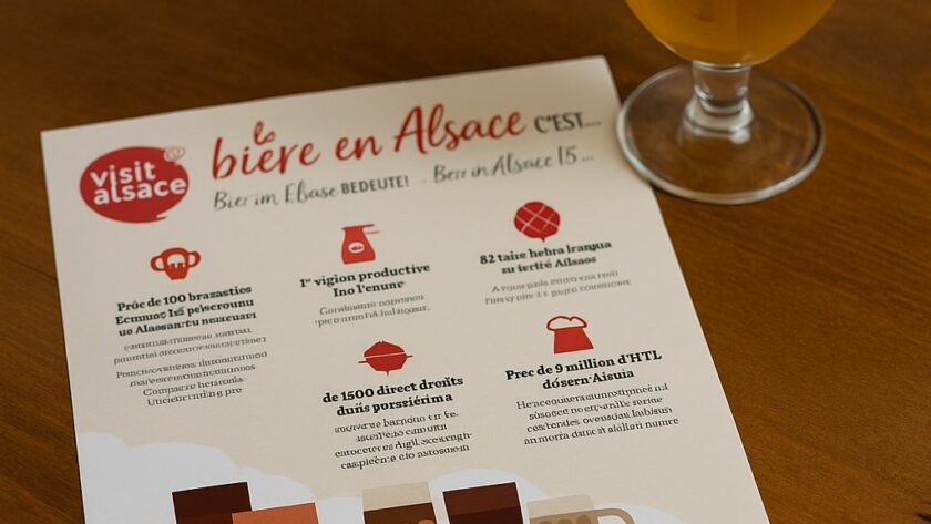 carte des brasseries d'alsace